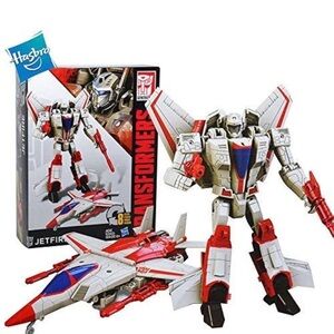 Hasbro Transformers Jetfire Figure - Red, White, and Blue